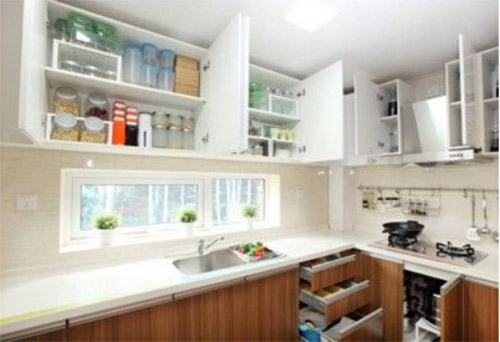 小空间也能打造出完美厨房